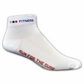 High Performance Running Sock w/ Knit In Logo